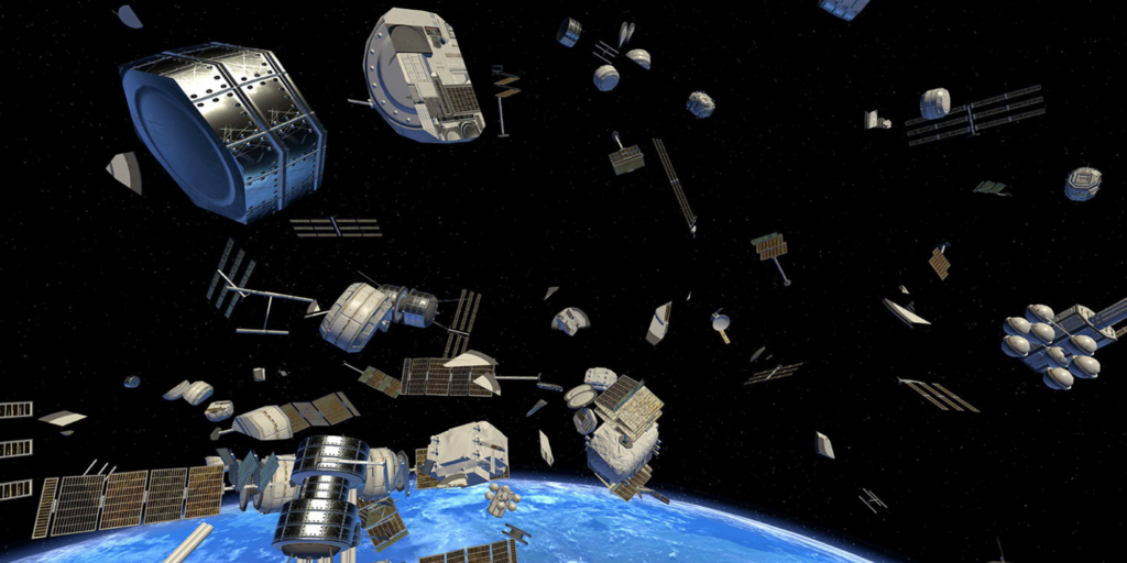 Imagen del proyecto VastWaste, de ögze Samanci, en Electronic Fields 2023.